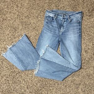 American Eagle Outfitters Light Blue Flare Jeans